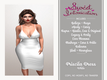 ::Sweet Intoxication:: Priscila Dress - White