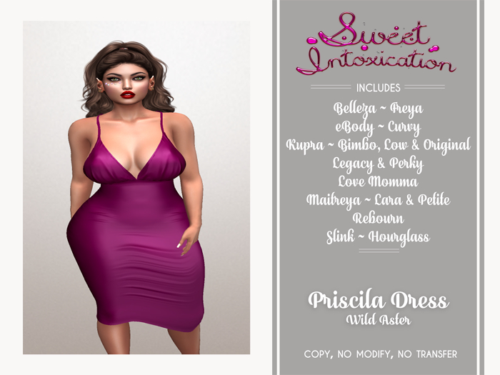 ::Sweet Intoxication:: Priscila Dress - Wild Aster