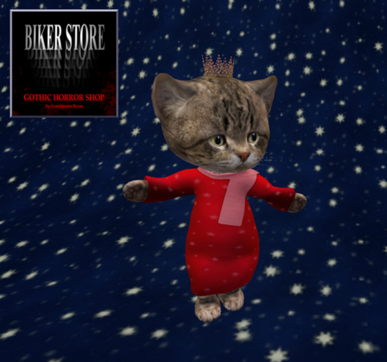 #X-MAS PRINCESS OUTFIT - for Dinkie Cats