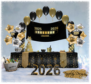 ~2026 Midnight New Year Party Kit~Pkgd