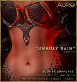 [AURO] Unholy Rain Body FX  - (Add)
