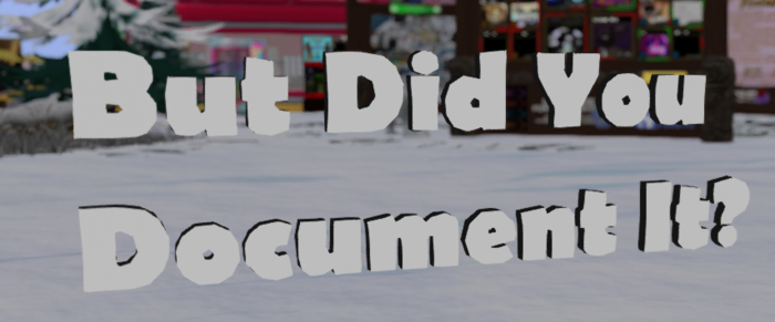 But Did You Document It? Mesh Sign