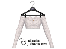 Loki - Carol Bow Top - White