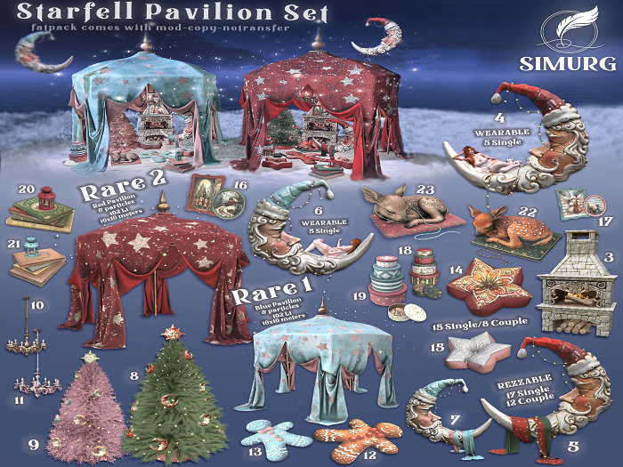 Simurg - Starffell Pavilion - Full Set