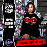 [RZNXGLAM] ~ XMAS BOW ~ 2025 UGLY XMAS SWEATER UNPACKER