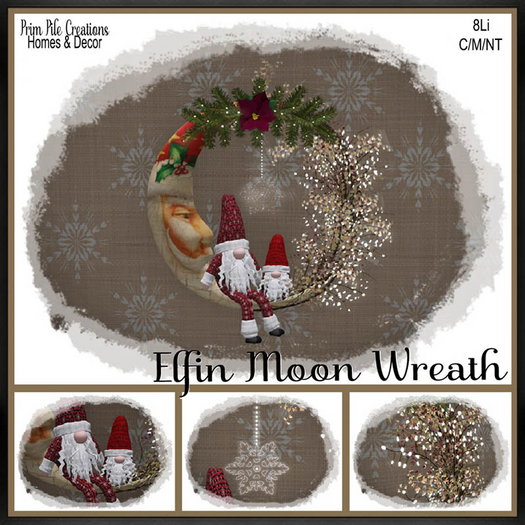 ~PPC~ Elfin Moon Wreath