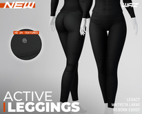 WAZ - Active Leggings (Black)