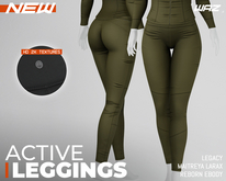 WAZ - Active Leggings (Olive)