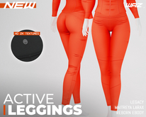 WAZ - Active Leggings (Orange)