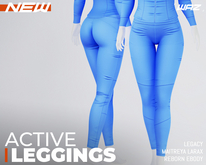 WAZ - Active Leggings (Blue)
