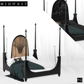Midwest . Nightfall Bed . Teal . PG