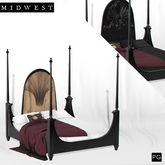 Midwest . Nightfall Bed . BurgundyV2 . PG