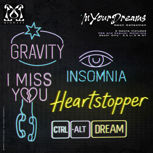 Midwest . In Your Dreams . Neon Collection . Fatpack