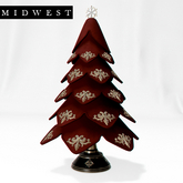 Midwest . Midnight Noel . Christmas Tree . Red