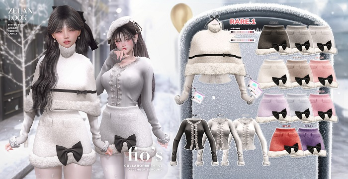 .:Fio's -  Zulan Look GACHA - set3:.