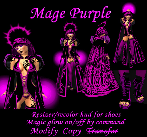 .:harmless INK:. Mage Purple