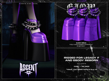 ASCENT - Glow Heels FATPACK*