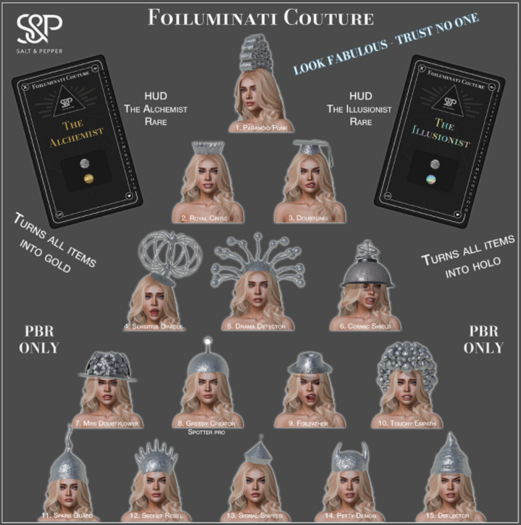 11. S&P Spark Guard - Foiluminati - Salt & Pepper