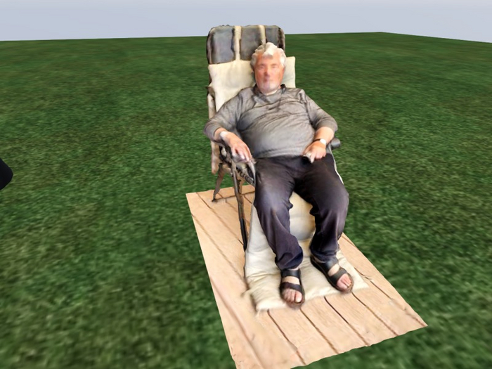 TM Old Man in Chair