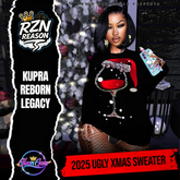 [RZNXGLAM] ~ MERRY DRINK ~ 2025 UGLY XMAS SWEATER UNPACKER