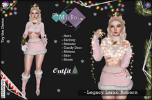 - MicRo - Outfit Happy Deer PinkPale