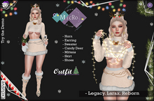 - MicRo - Outfit Happy Deer Beige 