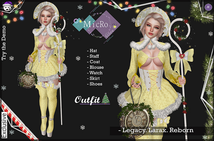 - MicRo - Outfit Winter sleep Yellow 