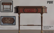 VIV PERM - VICTORIAN- STYLE  SIDEBOARD TABLE