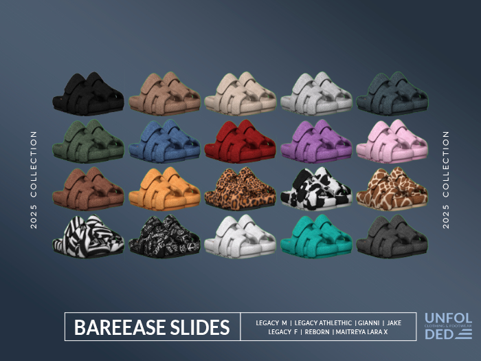 UNFOLDED / Bareease Slides # FATPACK