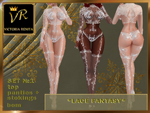 VR* LINGERIE*LACE FANTASY* set 1
