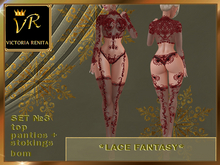 VR* LINGERIE *LACE FANTASY* set3