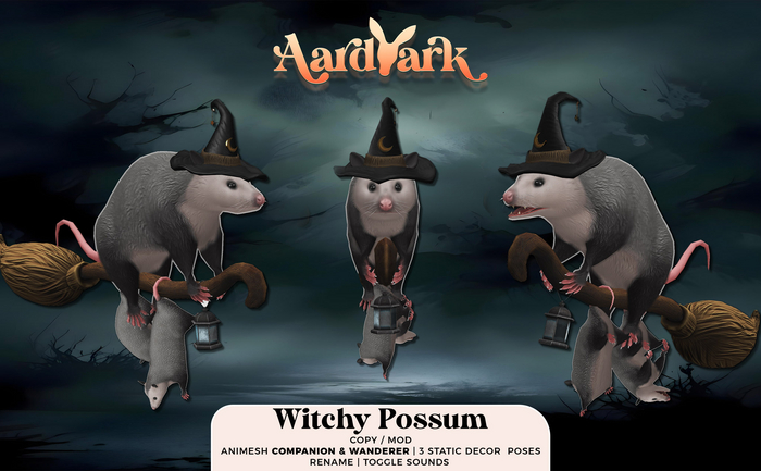 Aardvark : Witchy Possum 