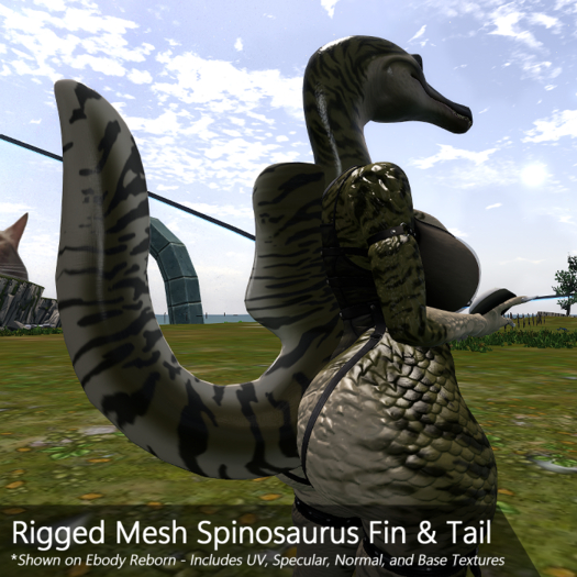 :SS: Bento Spinosaurus Fin & Tail