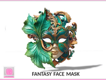 Fantasy Carnival Seduction Face Mask – Elegant Masquerade Accessory