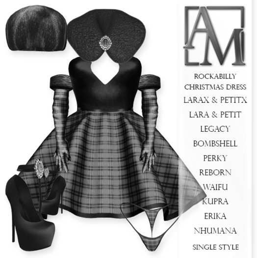 DEMO .: AlmaMiranda :. Rockabilly Christmas Dress