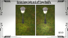 Street lamp Light on & off Copy Modify