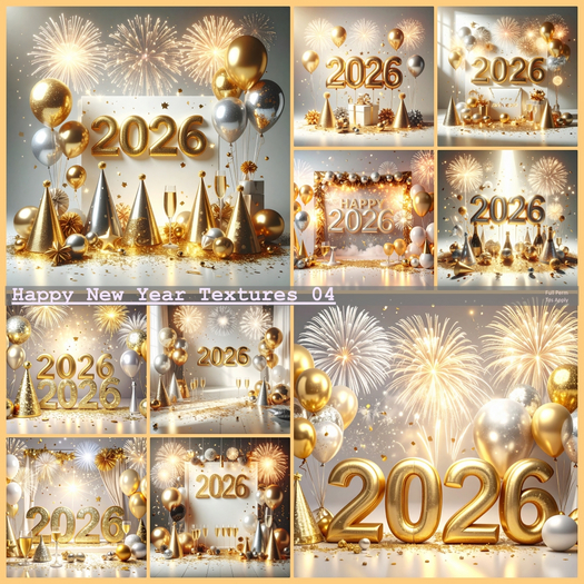 Happy New Year Textures