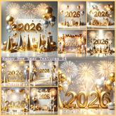 Happy New Year Textures