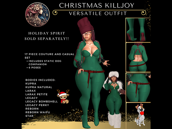 ^^AFTR^^ Christmas KillJoy Outfit