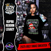 [RZNXGLAM] ~ TUPAC~BLACK~ 2025 UGLY XMAS SWEATER UNPACKER