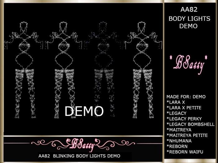 *BSASSY* AA82 BODY LIGHTS DEMO