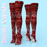 Christmas Knit Thigh LEGACY BOOTS