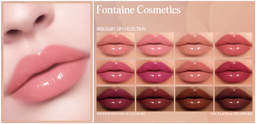 Fontaine Cosmetics - Berghain Lip Collection