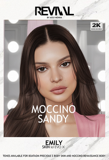 REVIVAL SKINS : Emily (EvoX 2k) Sandy  Moccino Tones