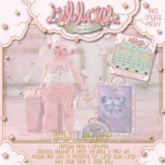 {Ribbons} Bow Luggage {Box}