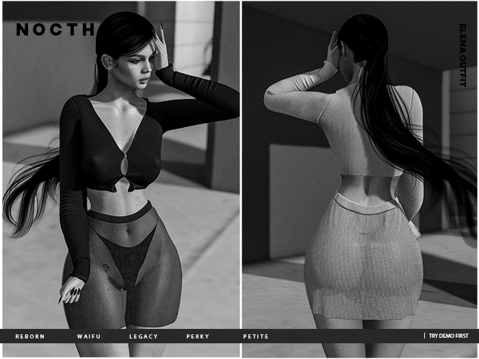 + NOCTH - Elena Outfit (Fatpack) Demo