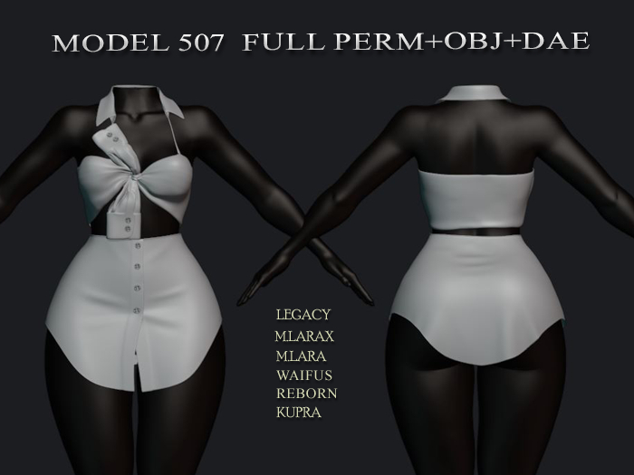 !GUTTO! MODEL 507  DAE & OBJ