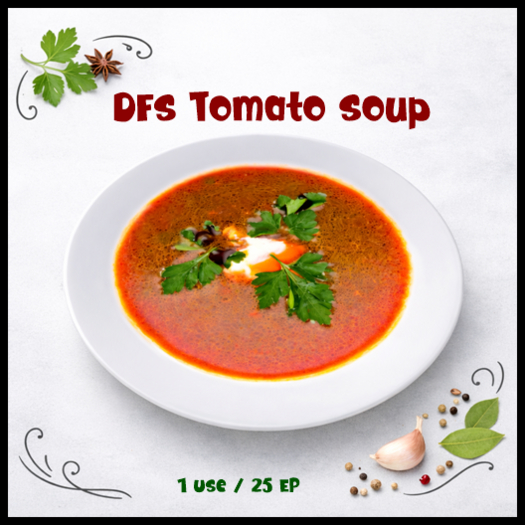 DFS Tomato Soup - ACTUAL ITEM
