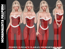 231 - MONAMALDITA - Dae - Xmas Corset & Pants Set *DISCOUNT*