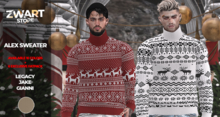 Zwart - Alex Sweater - Beige
